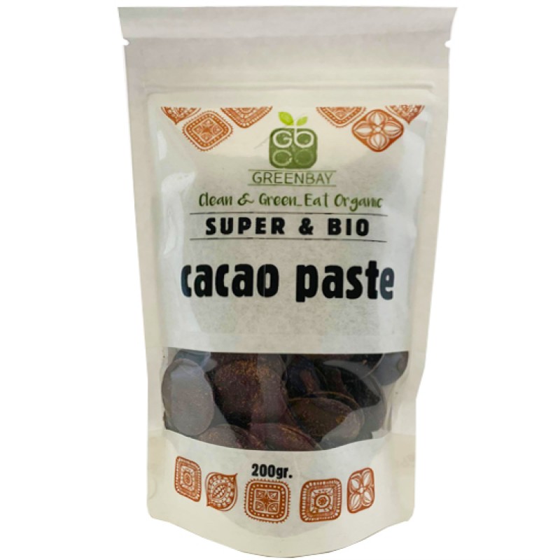 GREEN BAY Κακαόμαζα (Cacao Paste) (150γρ) Superfoods ,Ξηροί καρποί , αποξηραμένα φρούτα & σπόροι